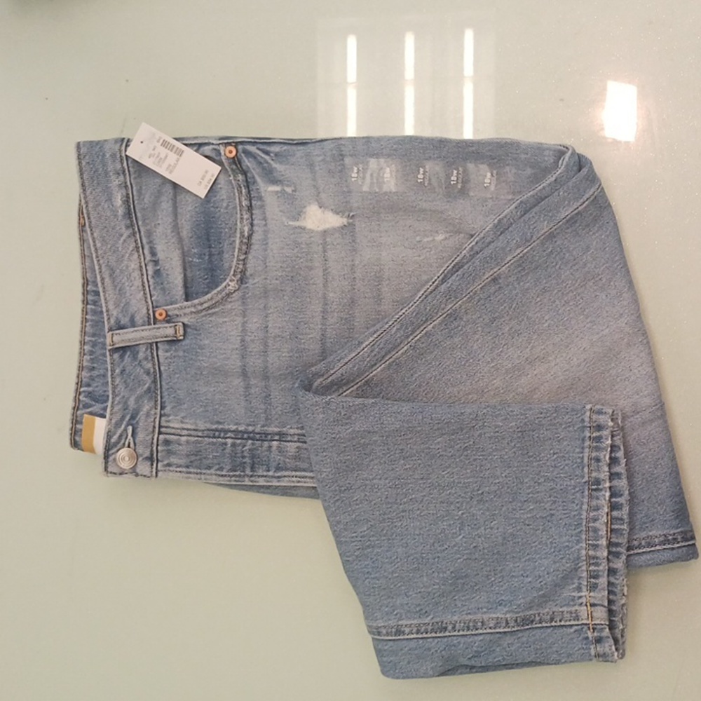 NWT Size 18W Goldie Blues high rise taper ankle jeans